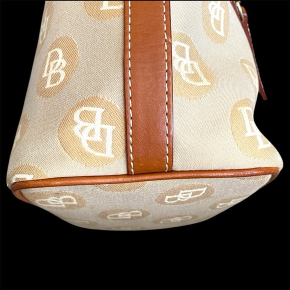 Dooney and Bourke Signature Jacquard Hobo Bag - Picture 8 of 13